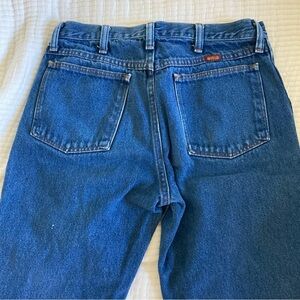 Vintage Rustler Jeans 30x30 thick denim no stretch